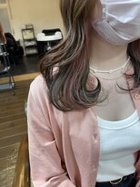 ヘアーサロン リバース(Hair Salon Rebirth)&nbsp;【防府/Rebirth】ベージュ×コーラルピンク