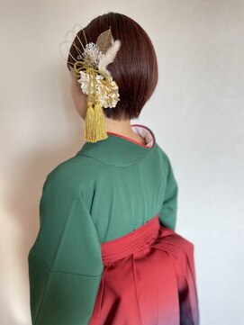 モガ美容室(Moga) 袴着付け＆セット