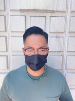 ヘアーメイク ニューヨーク 千駄木店(Hair Make NEWYORK) barber style 七三パート