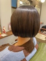 ムーン(moon) #ロングヘア #グレージュカラー #ボブウルフ#ココアベージュ