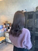 アチーブリス(achieve Liss)&nbsp;透け感透明感オリーブベージュ寒色カラー ウェーブロング