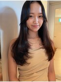 【LICCA 伊崎優李】韓国ヘア/レイヤーカット/前髪/姫カット