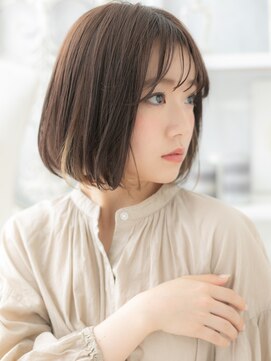 モッズヘア 越谷(mod's hair) ★インナーカラーフレンチカジュアルぱっつんボブ20代30代★9