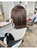 ミルクティーブラウンケアブリーチ