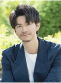 爽やか×ワイルド　メンズショート束感短髪メンズパーマ