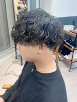 ネオリーブ クーロ メゾン 横浜(Neolive curro Maison)&nbsp;波巻きスパイラル×ツイストパーマ[メンズ]