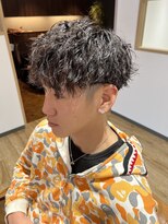 アンソメット 筑後店(UN SOMMET)&nbsp;ツイストスパイラルパーマメンズパーマ波巻きスパイラルパーマ