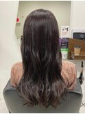 フルバング/似合わせカット/レッドブラウン/30代40代/人形町