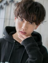 モッズヘアメン 札幌月寒店(mod's hair men)&nbsp;ニュアンスフェザーマッシュラウンドマッシュココアブラウンo