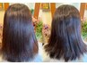 【当店一押し♪】艶髪カラー＋カット＋電子トリートメント15300円→13500円