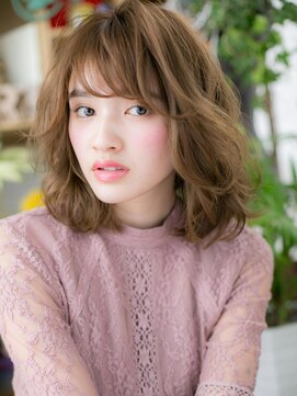 カバーヘア ブリス 戸田公園西口店(COVER HAIR bliss) 外国人風ハイライトヨシンモリ小顔ふわミディ20代30代40代!