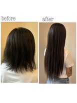 リーフ ヘア 上田美容研究所(Lief hair)&nbsp;シールエクステ120本