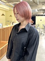 ロジェ(loje)&nbsp;【loje】シアーピンク/ショートウルフ/イメチェンカット