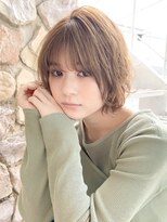 ロンド ロワール 門前仲町(Lond Loire)&nbsp;前髪顔周りレイヤー髪質改善白髪染めショートボブ門前仲町0928