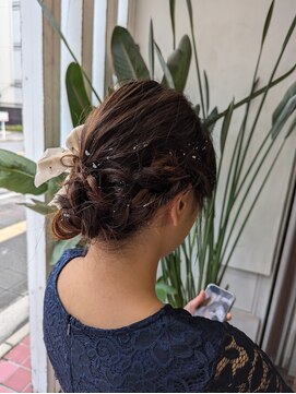 アン(Hair make un) ヘアセット