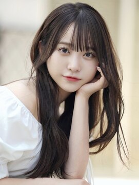 レイリー 原宿 表参道(Rayreee) 骨格別小顔バングニュアンスロング透明感カラー