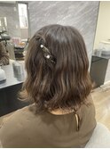 ねじりハーフツイン