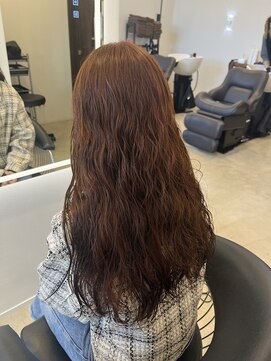 クオン 伊勢崎(QUON.) ブリーチなしオレンジブラウン