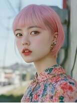 フレイムス ヘアアンドリラックス 大宮東口店(Frames) ピンクショート