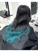 ミントブルーグラデーションカラー