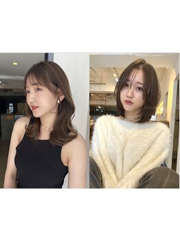 《HOT PEPPER Beauty Hair Collection 2024 スタイル350選出》結んでも可愛いレイヤーstyleがオススメ♪