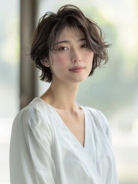 アルトリスト(Altruist Aging×HAIR&SPA) ☆オリーブグレーココアベージュ小顔クラゲヘアー/黒髪/髪質改善