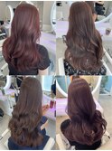 柔らかくて上品はヘアカラー