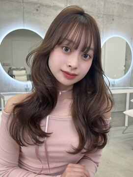 エヌアイ オモテサンドウ(ni omotesando) ☆韓国くびれヘア お顔周りカット ガーリーヘア☆