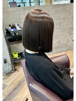 ファースト 仙台店(first) 重め肩上ボブ