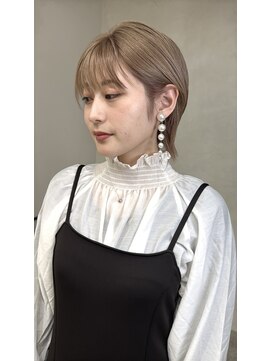 ソルバイジゼル(sol by gisele) 仙台ショートウルフレディースウルフ中性ウルフレイヤー