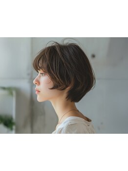 スタイルの印象は顔周りデザインで☆前髪デザインで目力UP！似合わせで可愛さ引き立つ仕上がりに♪再現性◎