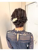 long  hair arrange