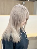 トト 船橋店(toto.)&nbsp;◇細めハイライトくすみベージュフェイスフレーミング[船橋]