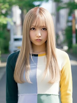 ファクトリーファイブ(Factory5) 小顔外ハネミディアムアッシュ20代30代40代くびれミディ韓国ヘア