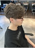 メンズヘア/フェザーパーマ/フェザーショート/関祐翔