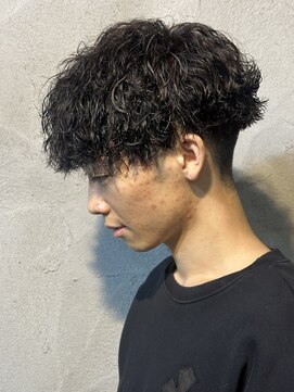 ニアウ 高崎店(Niau) 波巻きスパイラルパーマ波巻きパーマメンズパーマメンズマッシュ