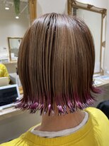 クリック 武蔵新城店(CLiC)&nbsp;ピンク×ブラックエンドカラー