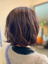 イヨーク 地蔵通り店(IYOHK)&nbsp;柔らかボブのナチュラルパーマ