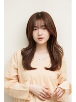 シャルム(charme)&nbsp;ミディアムレイヤー　透明感カラー　グレージュ