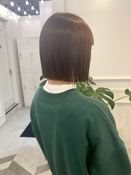 トッカ 天王寺ANNEX(tocca) ミニボブ ベージュカラー