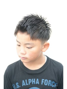 小学生中学生ナチュラルショートキッズカット 