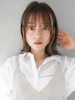 リヤン 表参道(lyann)&nbsp;大人可愛い外ハネボブ似合わせカットうるツヤくせ毛風カール