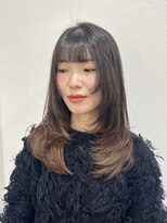 エンタリティリット(entality lit)&nbsp;レイヤーカット×グラデーションカラー