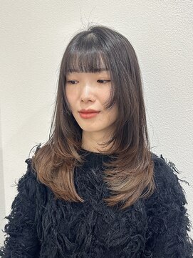 エンタリティリット(entality lit) レイヤーカット×グラデーションカラー