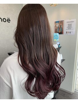 ラーム 宇部高校前店(rame) ★グラデーションカラー　ピンクラベンダー★