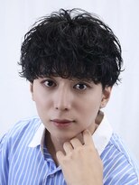 オーシャントーキョー 仙台(OCEAN TOKYO)&nbsp;シャドウメンズパーマショート波巻きマッシュ