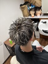 スウェル 押上店(Swell)&nbsp;サーフカール/スパイキーショート/ブルーブラック/眉毛/錦糸町駅