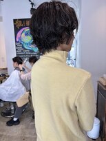 オアズヘアービィグラッド(ORe'S HAIR BE GLaD)&nbsp;ラフにショートパーマ