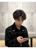 微分けルーズシャドウ[大阪/梅田/メンズパーマ]