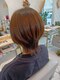 サロンドショコラ(Salon de Chocolat)の写真/【栃木市】白髪をカバーしながら「美しい艶」を纏う。メテオカラーで叶える、想像以上の滑らかな指通り。